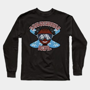 Snowboarding Devil Long Sleeve T-Shirt